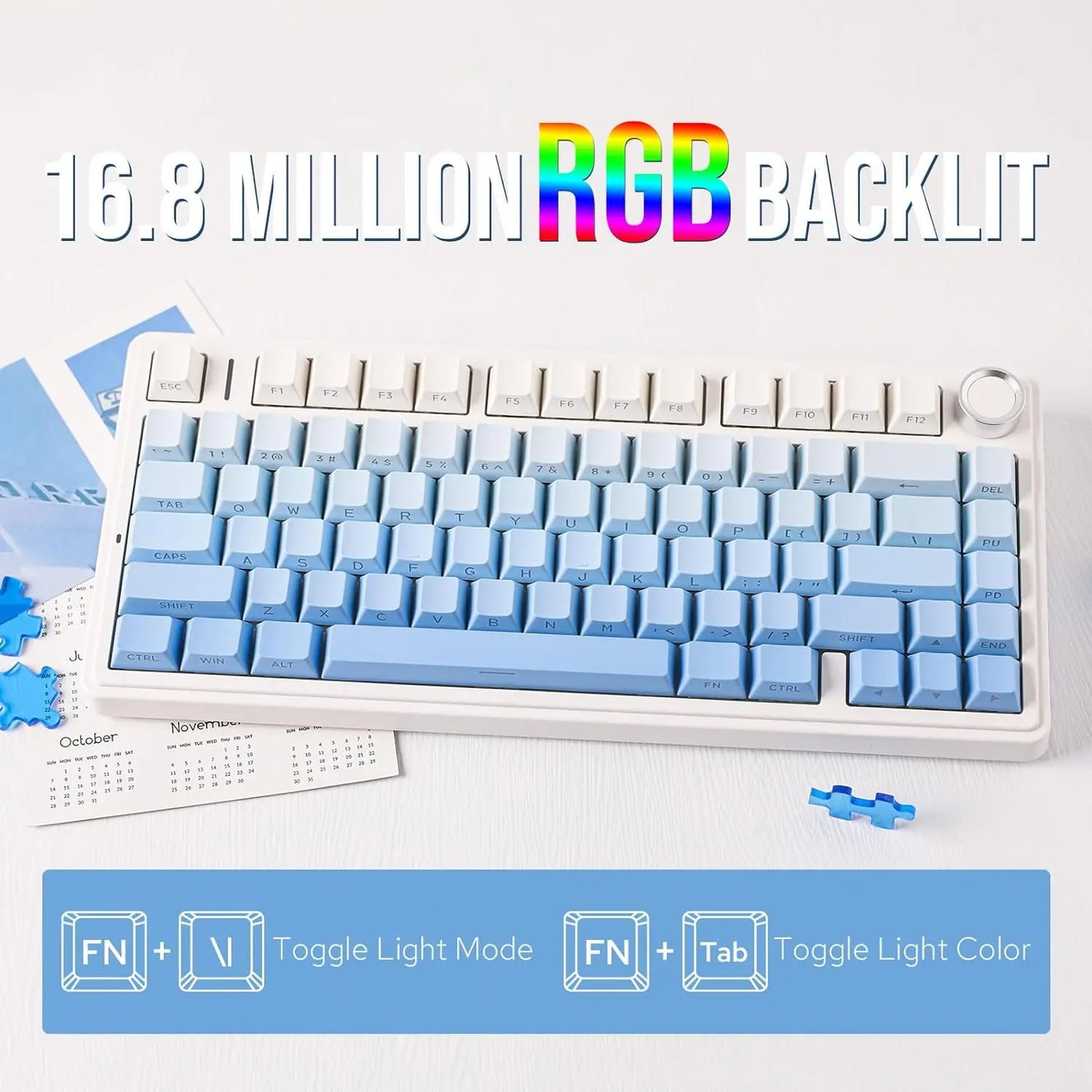AULA F75 Wireless Mechanical Keyboard
