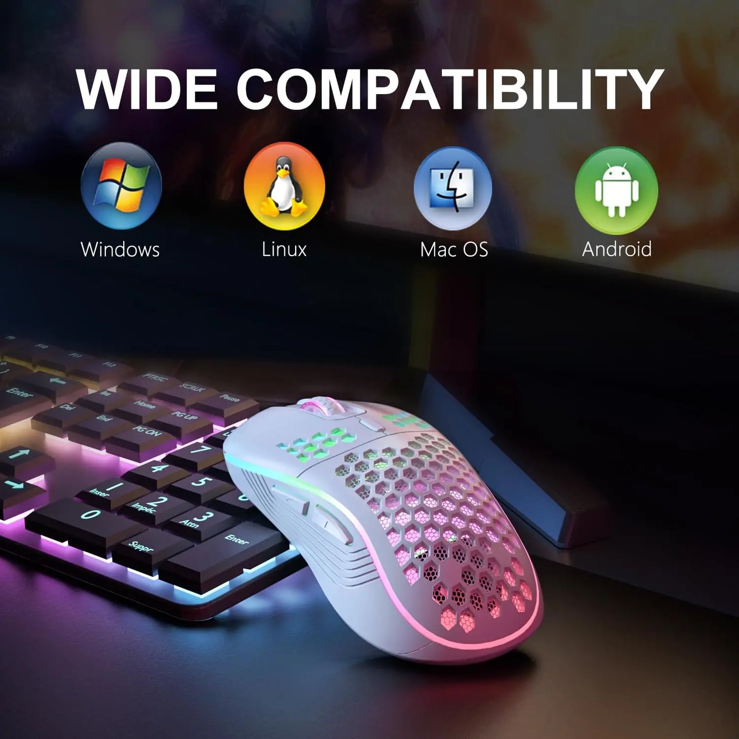 SZKOSTON 2.4G Wireless Mouse