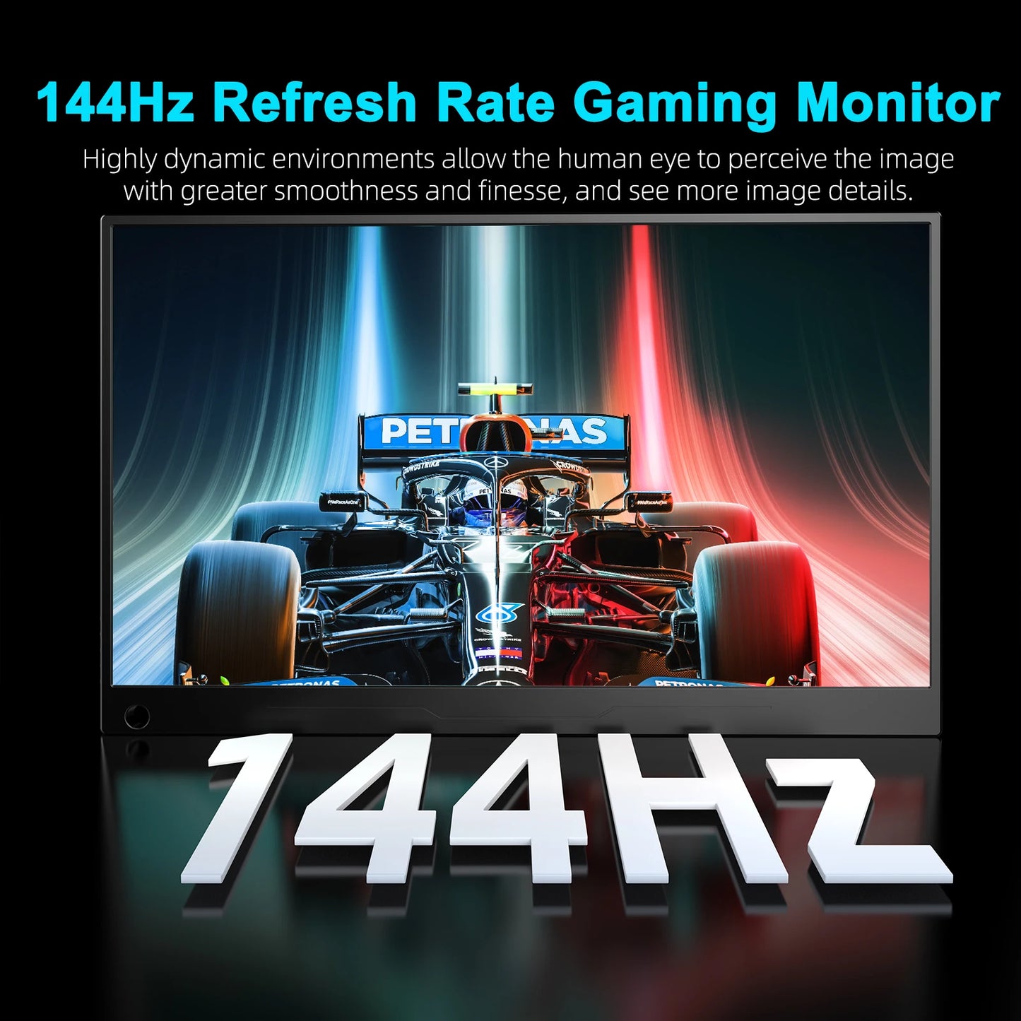 UPERFECT 17.3 Inch 2K 144Hz Portable Monitor