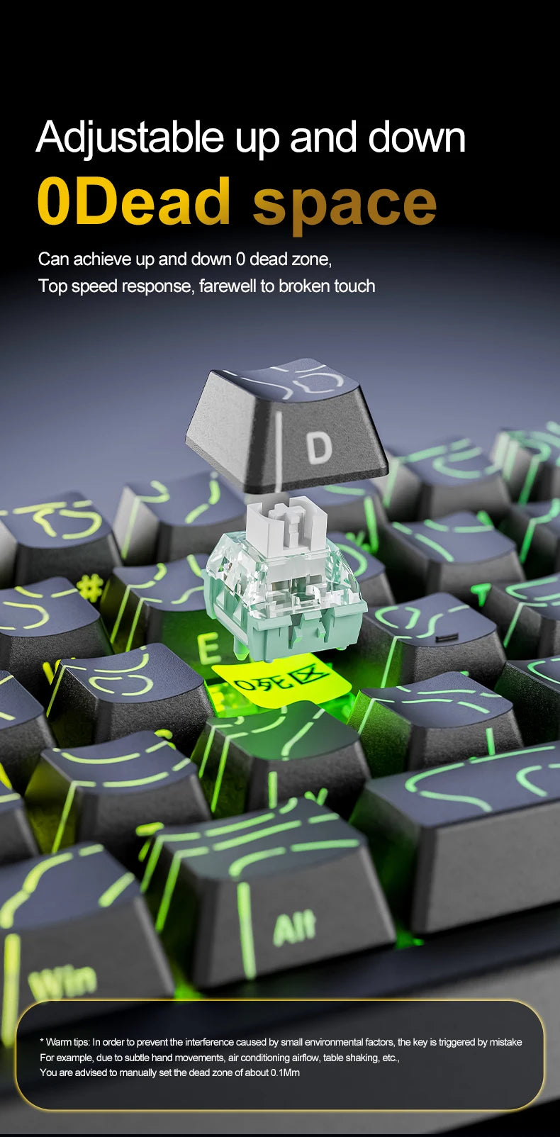 ATTACK SHARK and FREEWOLF Magnetic Keyboard
