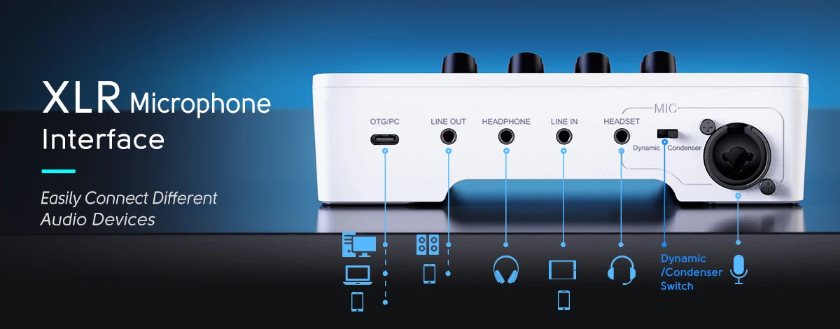 FIFINE Gaming USB Mixer