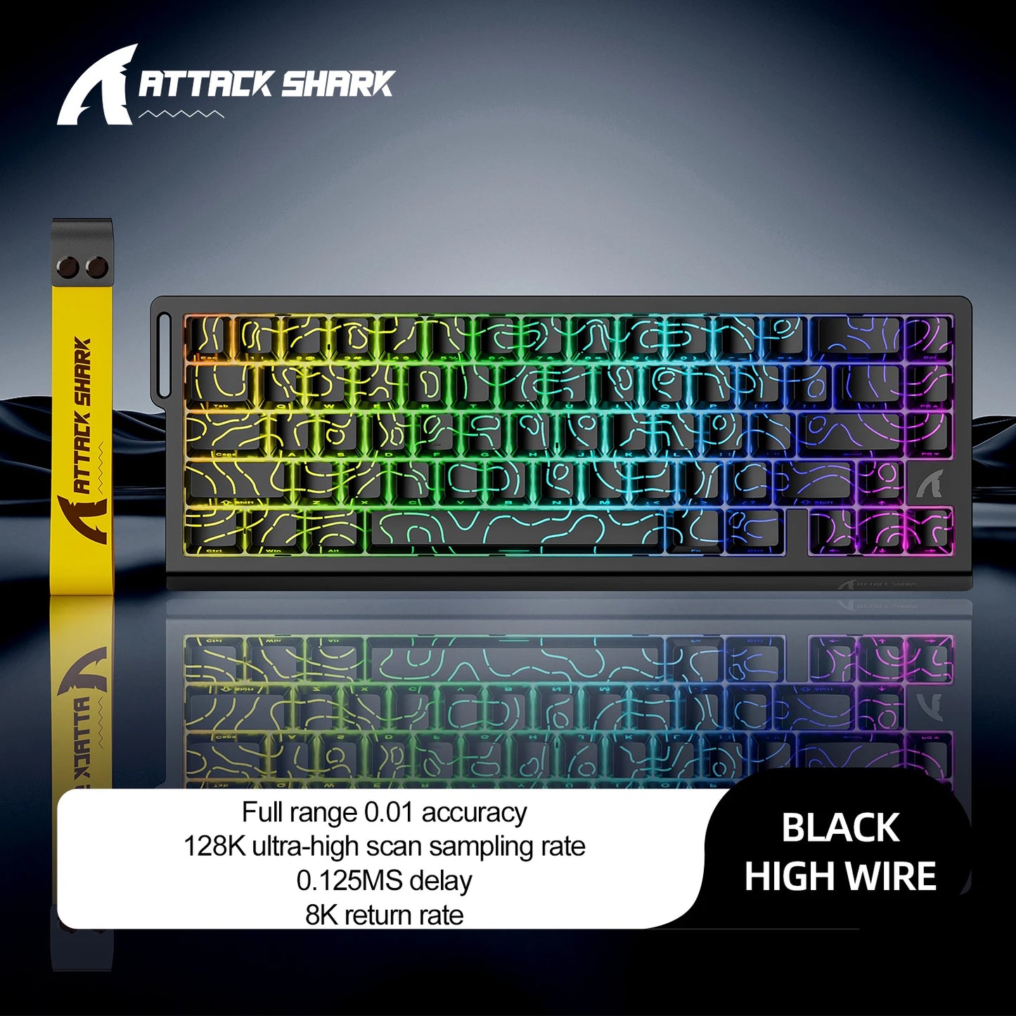 ATTACK SHARK and FREEWOLF Magnetic Keyboard