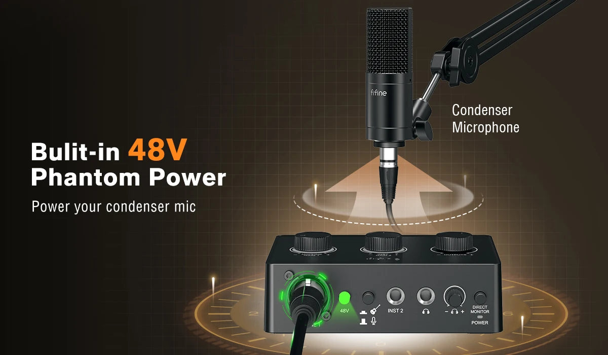 FIFINE Sound Mixer