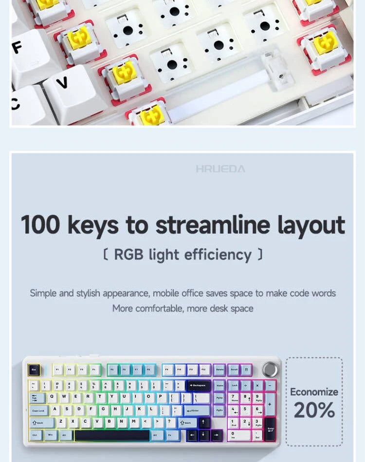 Aula F99 Pro Mechanical Keyboard