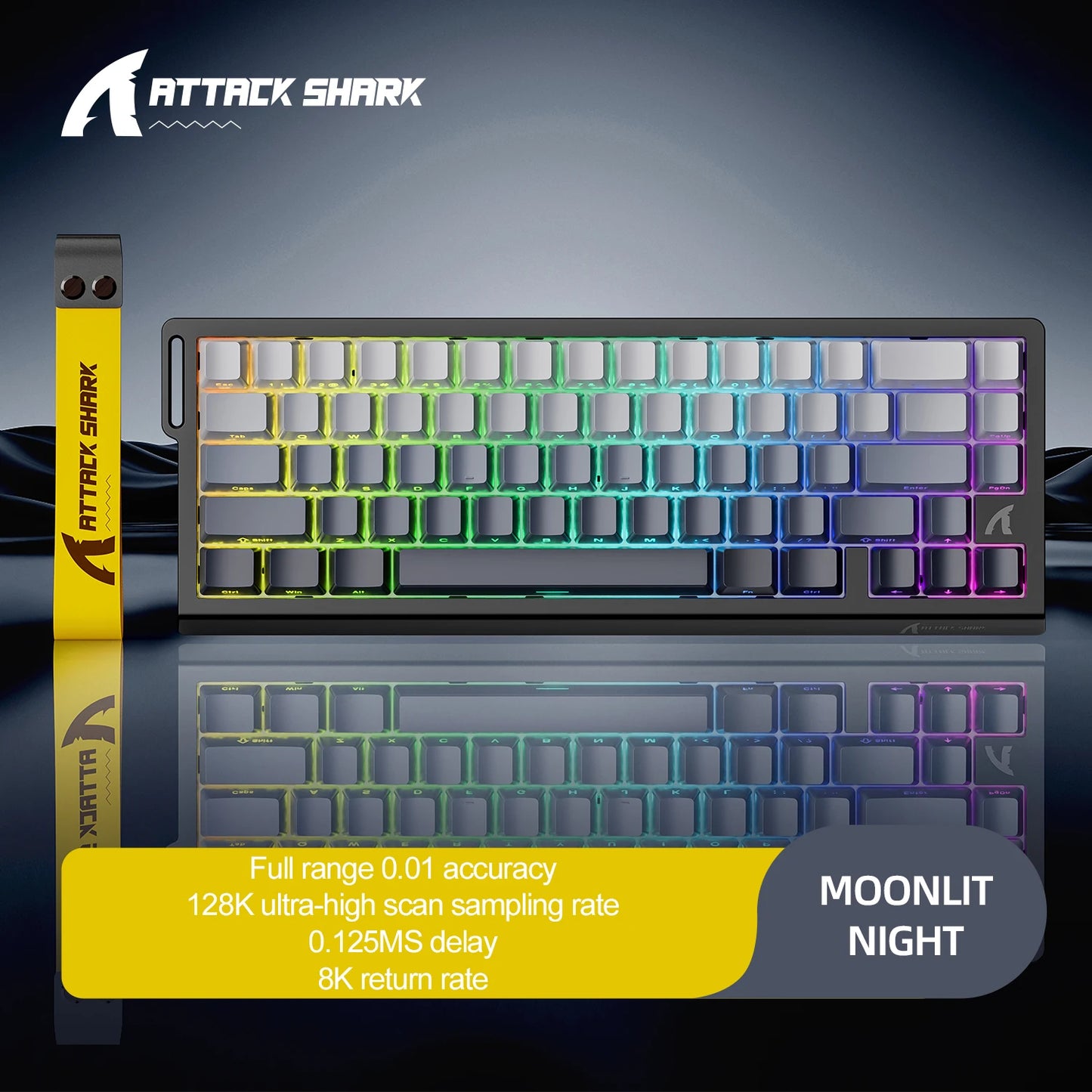 ATTACK SHARK and FREEWOLF Magnetic Keyboard