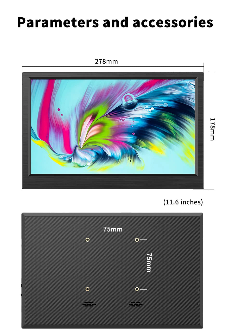 11.6 Inch Portable Monitor