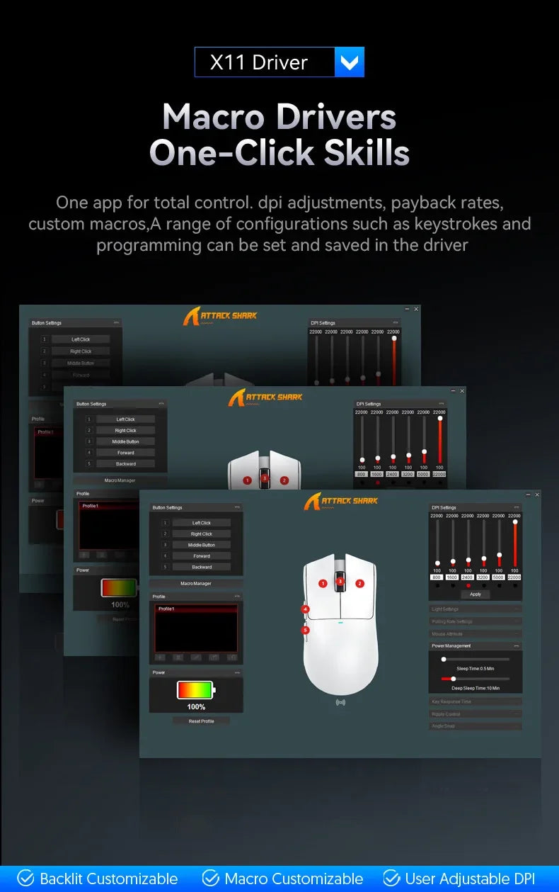 Attack Shark X11 Mouse
