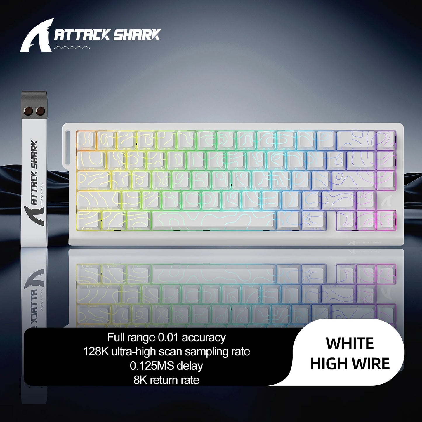 ATTACK SHARK and FREEWOLF Magnetic Keyboard