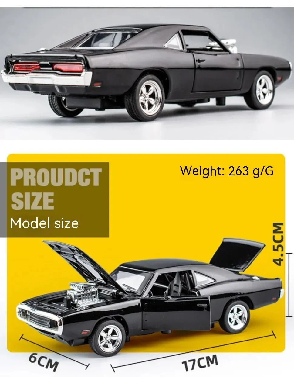 CHARGER 1970 Alloy Diecast Model