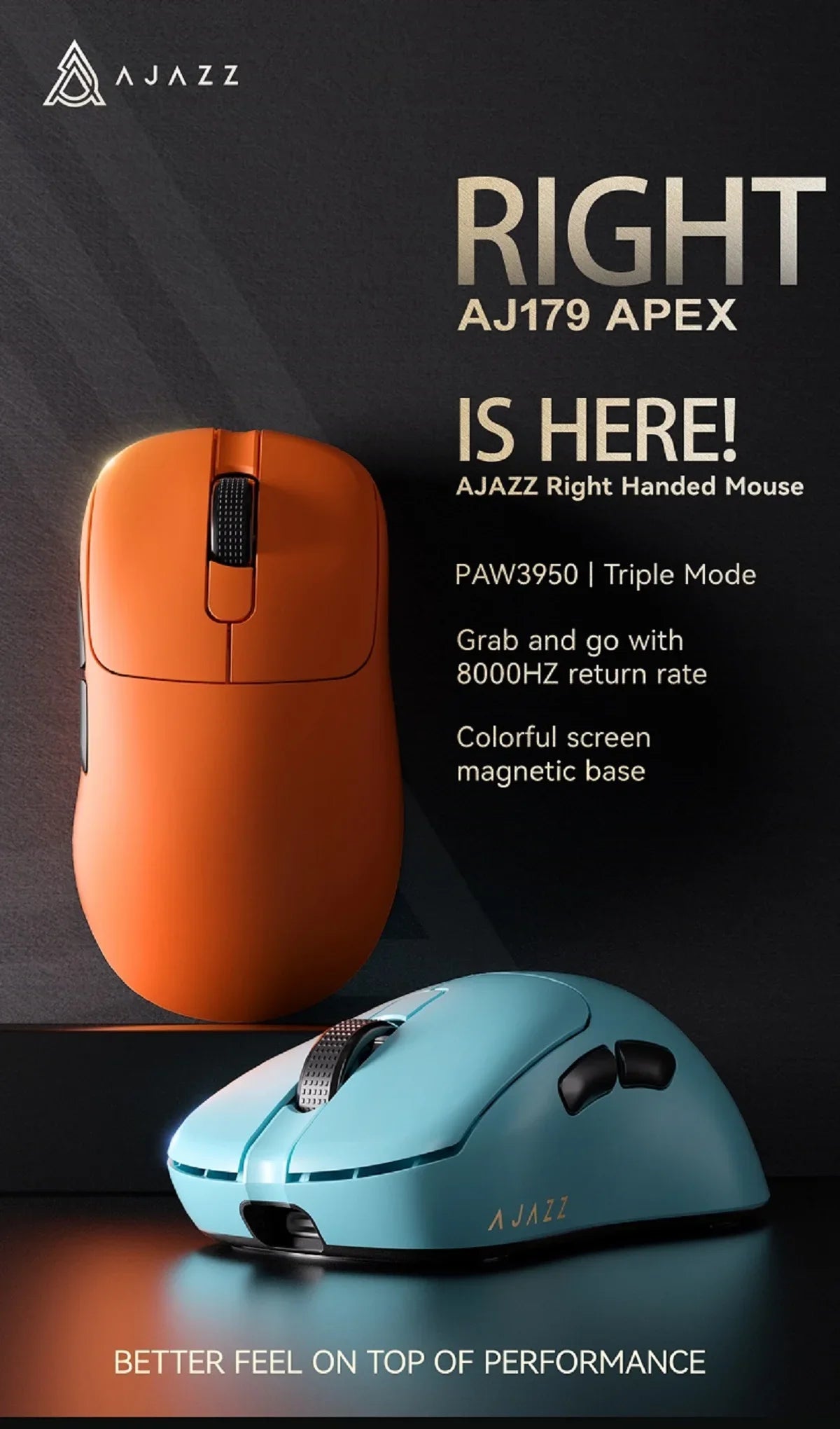 PYLV X Ajazz AJ179 Apex PAW3950