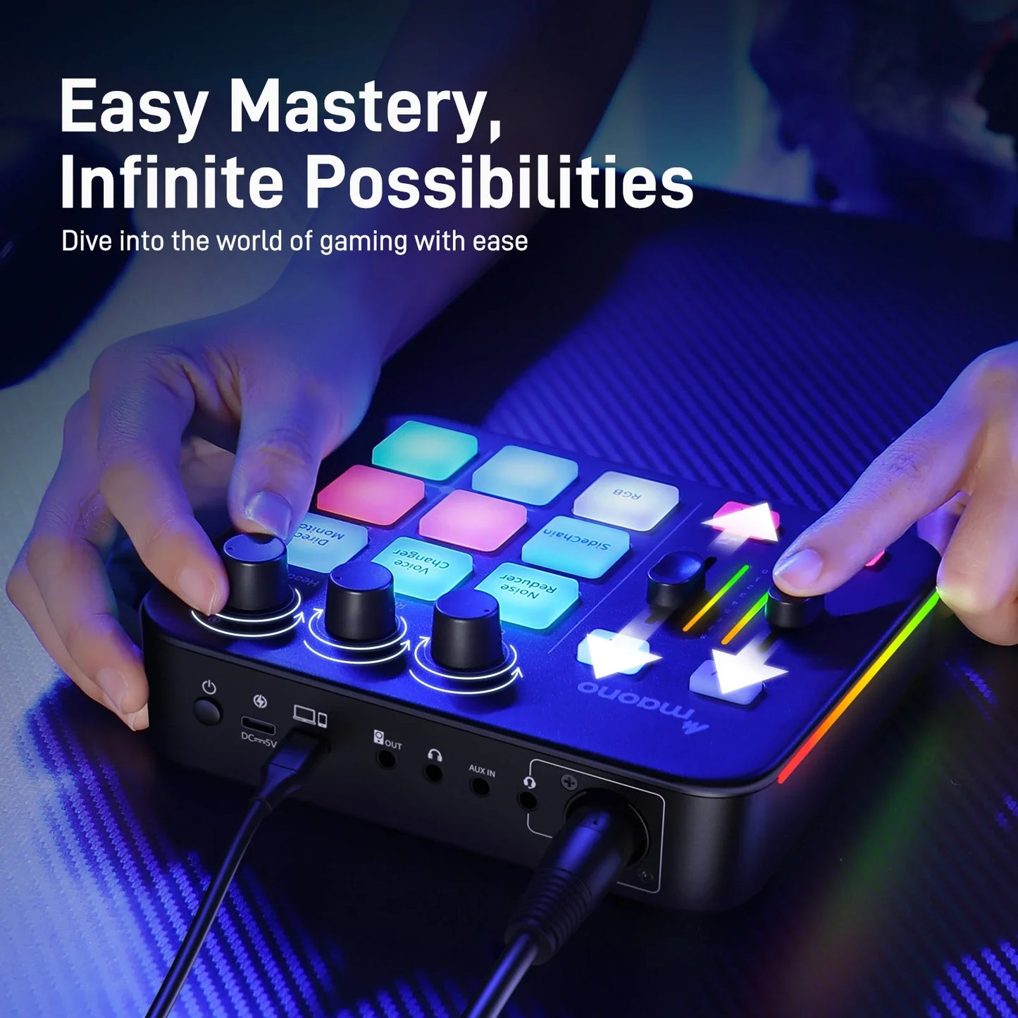MAONO G1 NEO interfaz Audio Mixer