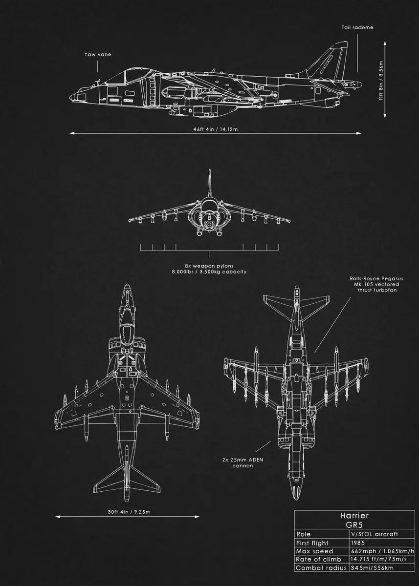 World Famous Airplane Tank Drawing