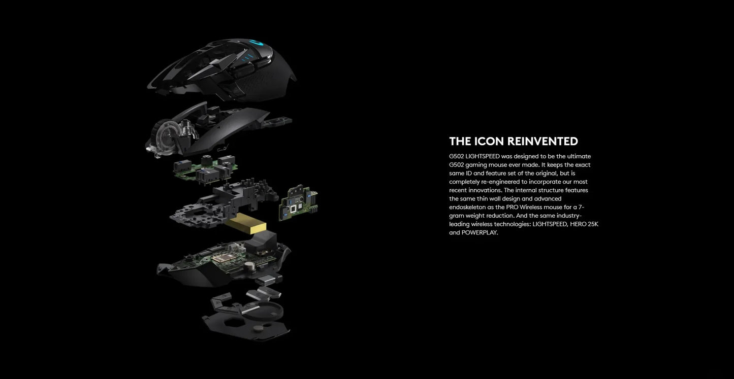 Logitech G502 HERO LIGHTSPEED