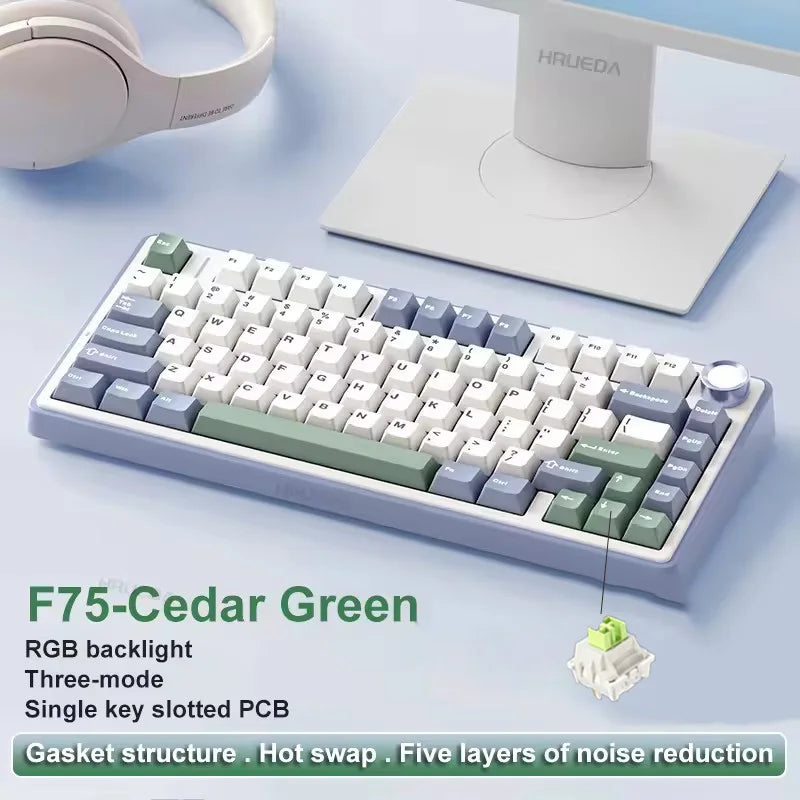 AULA F75 Wireless Mechanical Keyboard