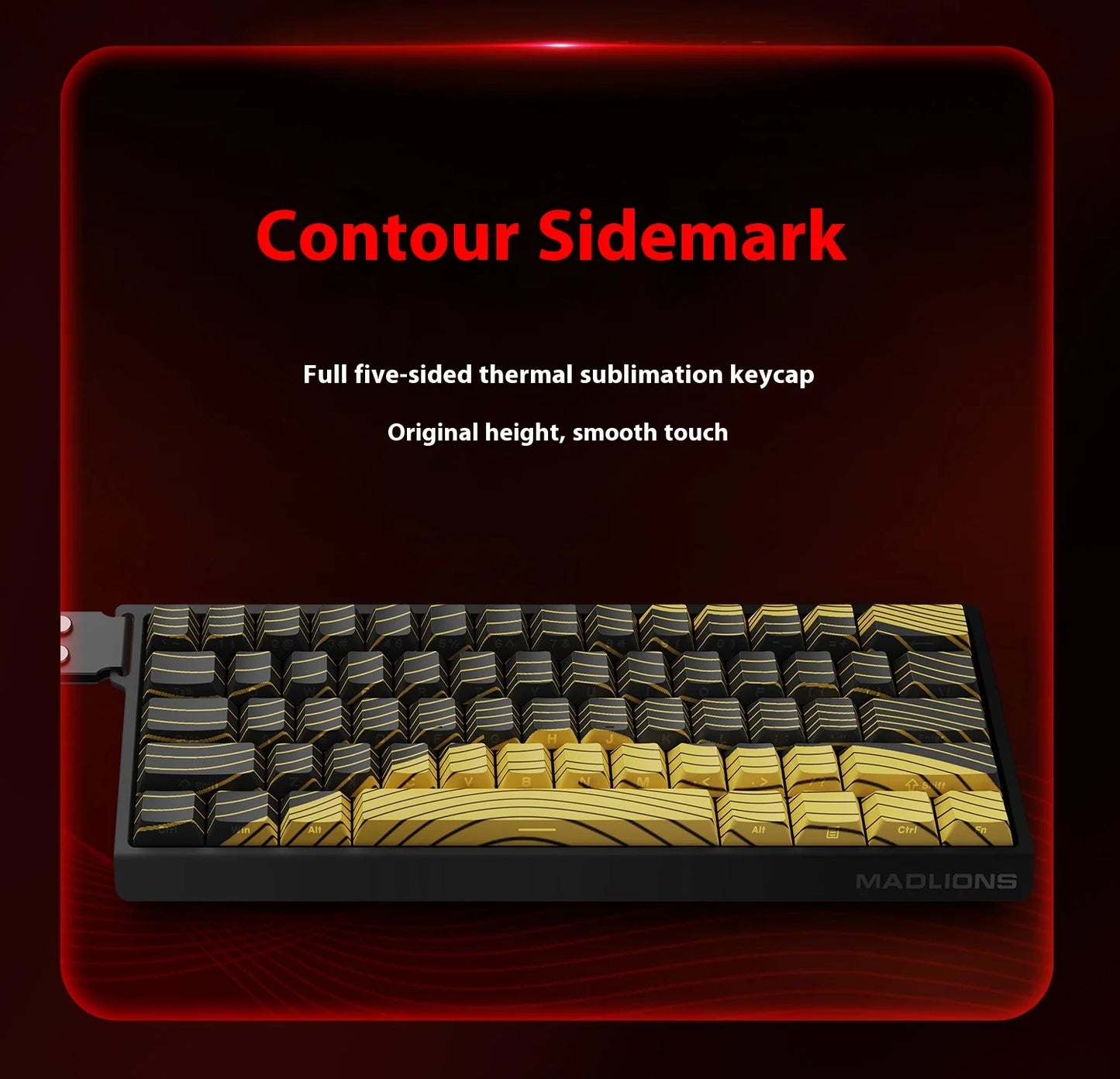 MADLIONS MAD 60/68HE Magnetic Switch Keyboard