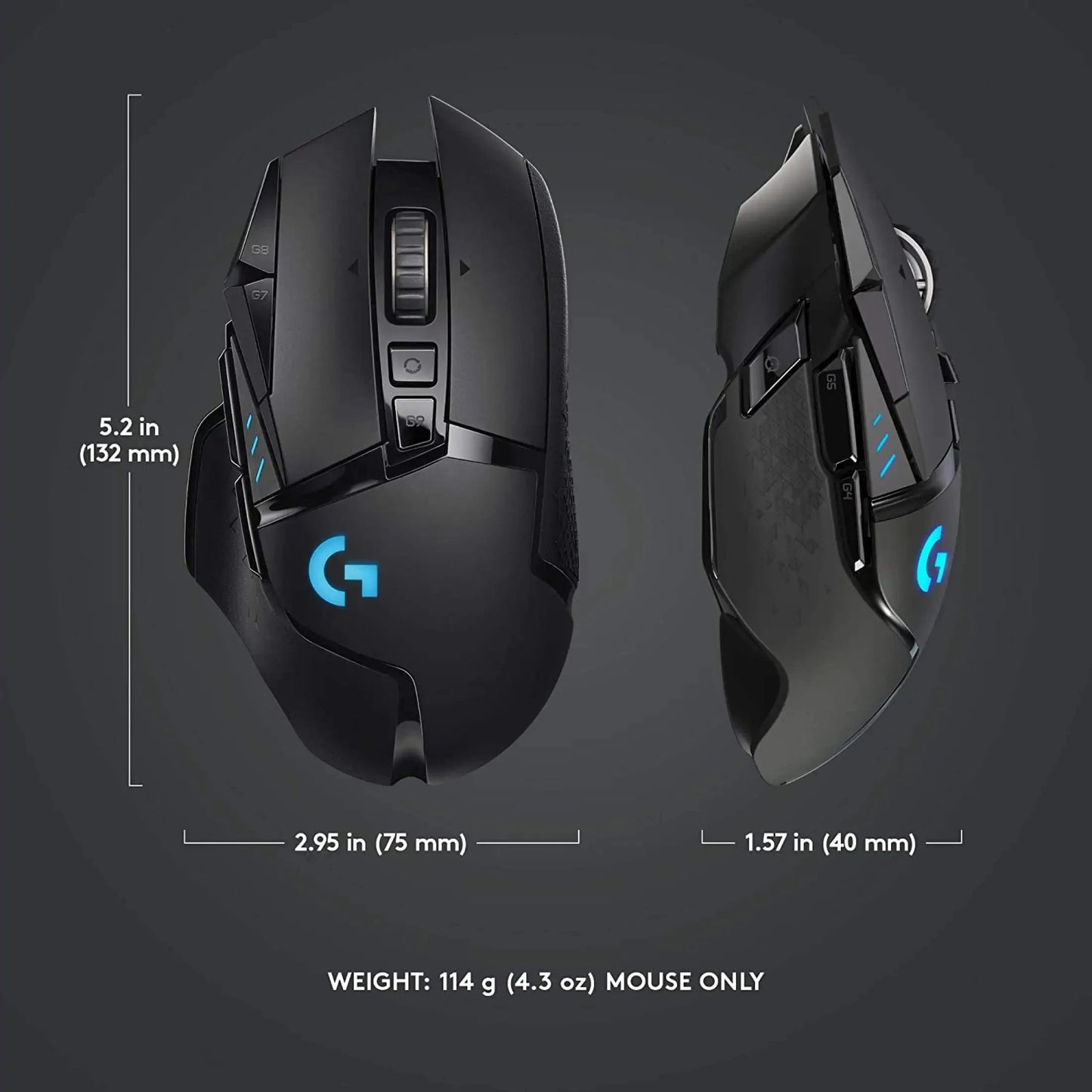 Logitech G502 HERO LIGHTSPEED