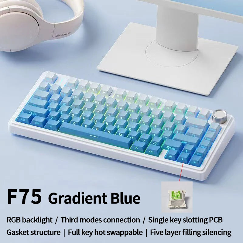 AULA F75 Wireless Mechanical Keyboard