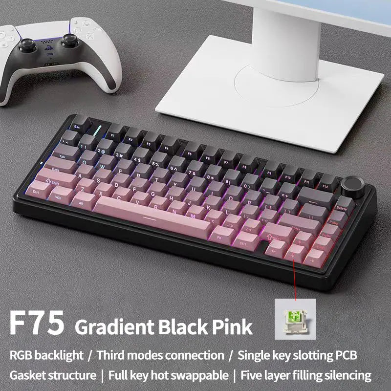 AULA F75 Wireless Mechanical Keyboard