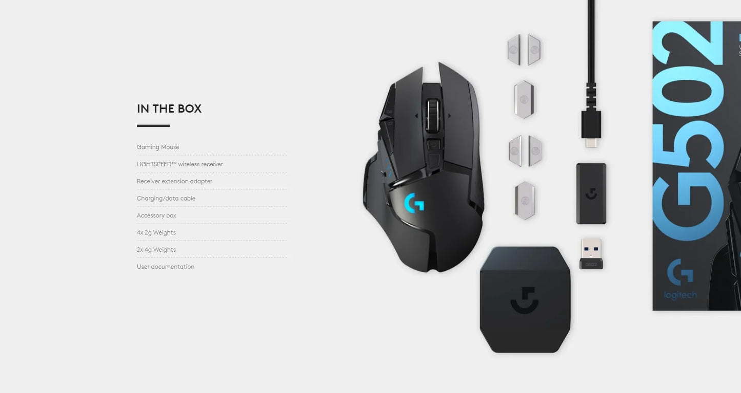 Logitech G502 HERO LIGHTSPEED