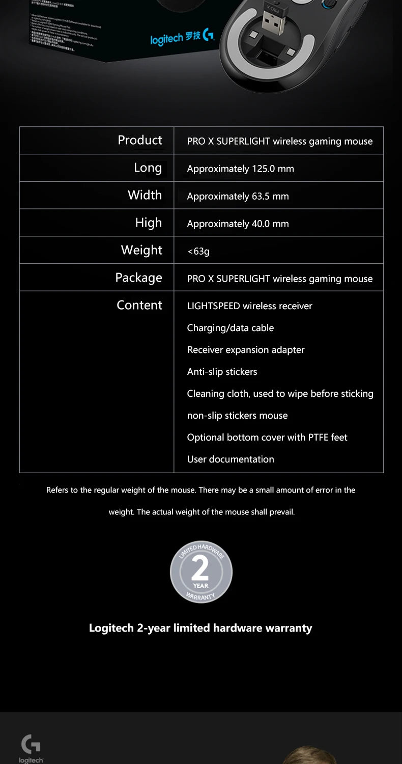 Logitech G PRO X Superlight