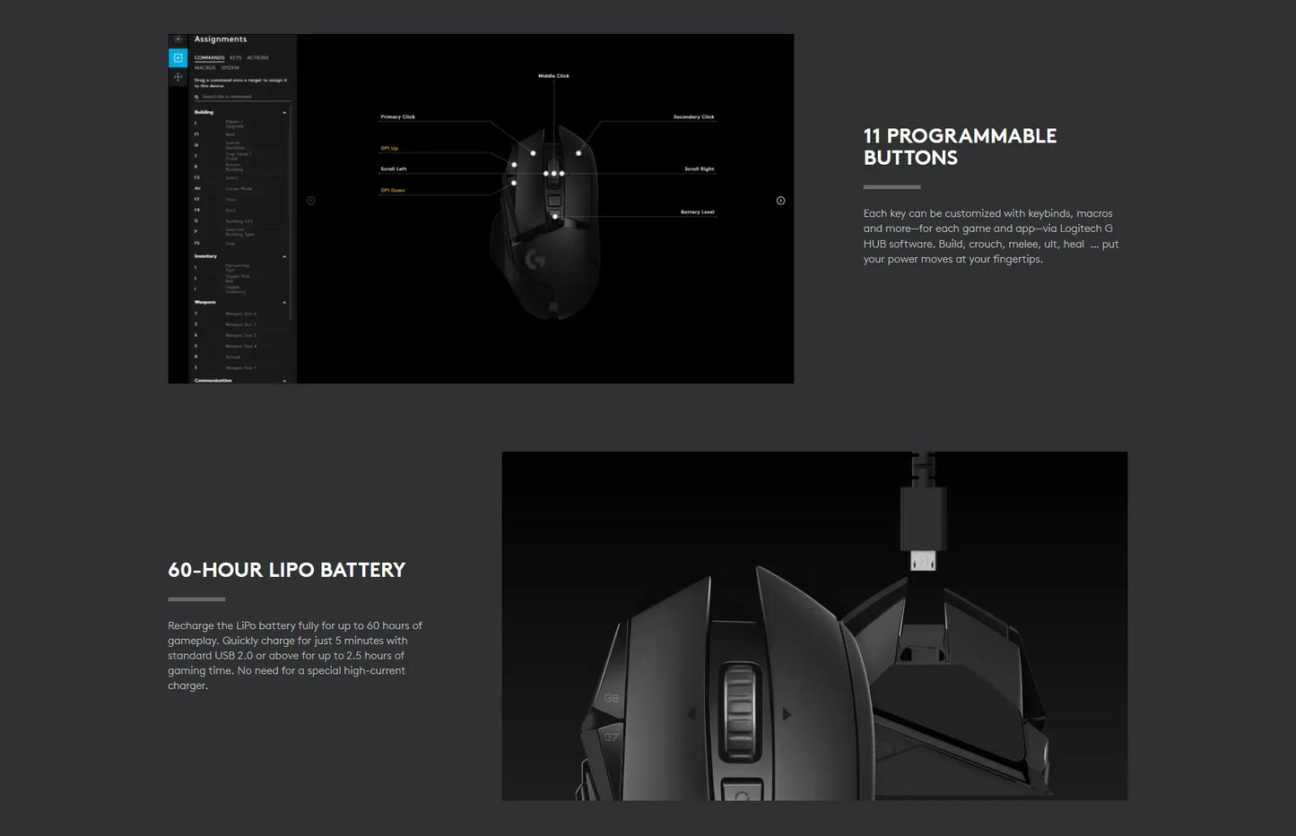 Logitech G502 HERO LIGHTSPEED