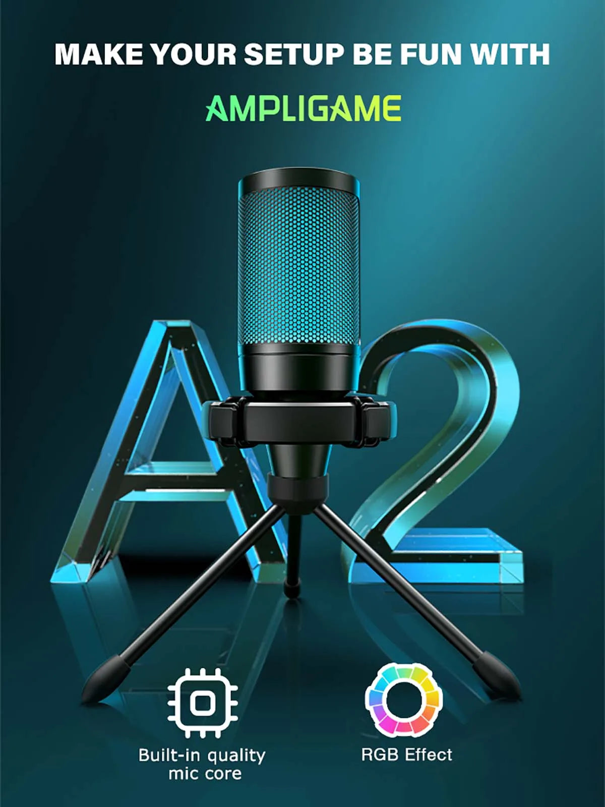 AmpliGame by FIFINE Microphone