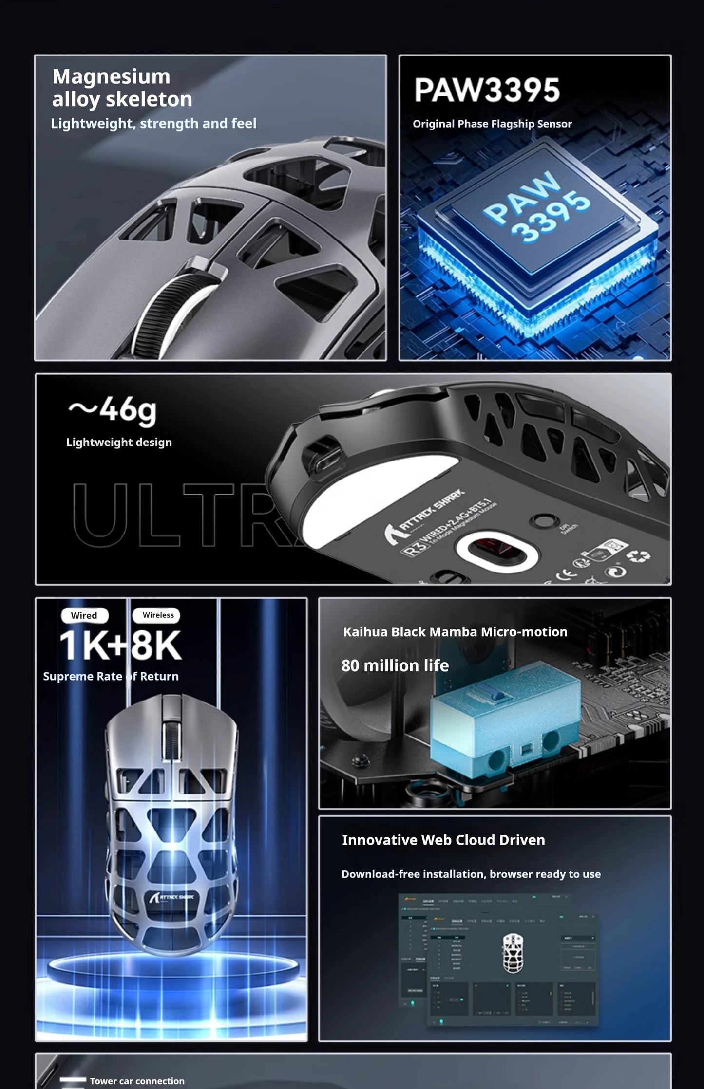 Attack Shark R3 3395