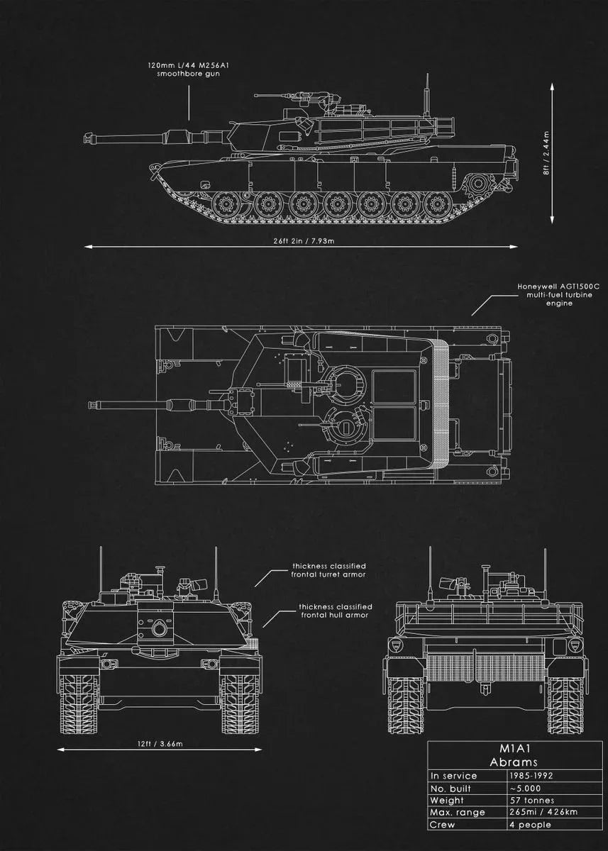 World Famous Airplane Tank Drawing
