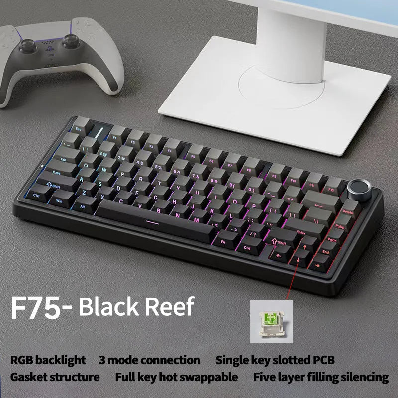 AULA F75 Wireless Mechanical Keyboard